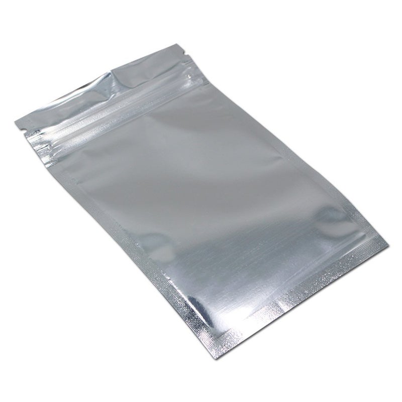 PABCK 500 Pack 3.3x5.5 inch (Inside Size 3x4.3 inch) Clear Front Resealable Heat Seal Bags for Zip Bulk Food Storage Lock Bag Reclosable Airtight Foil Pouch Zipper Lock Packaging with Tear Notches - Image 4